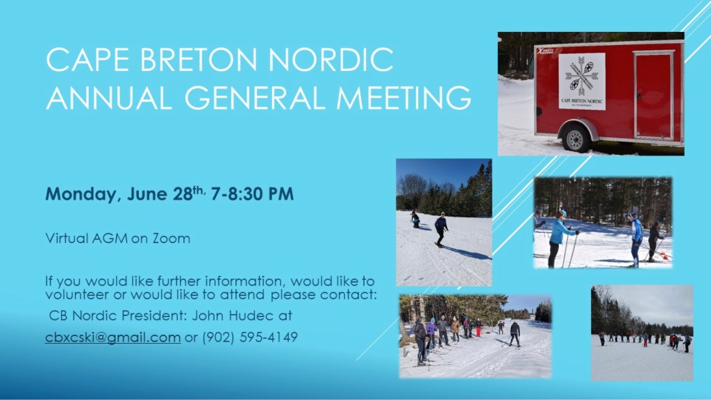 Cape Breton Nordic – 2021&nbsp;AGM