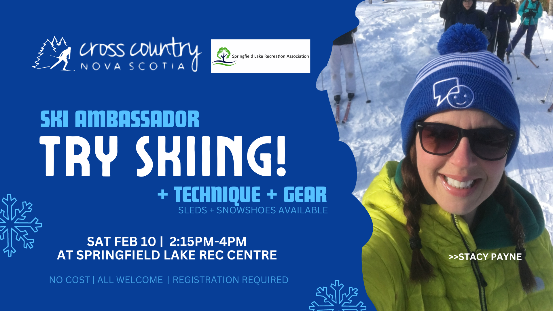Try Cross-Country Skiing at Springfield Lake Recreation Centre – Cross ...