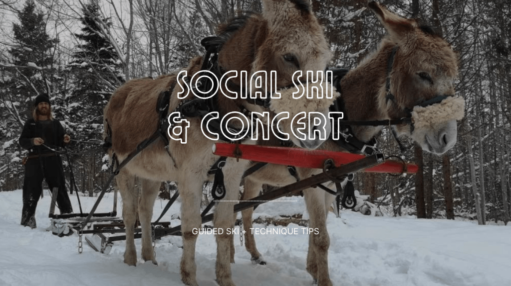Social ski and concert at Front Porch Farm, on Saturday, Feb&nbsp;22